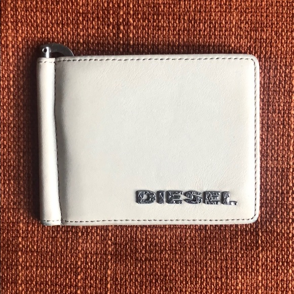 Authentic leather DIESEL wallet with money clip - Picture 2 of 8